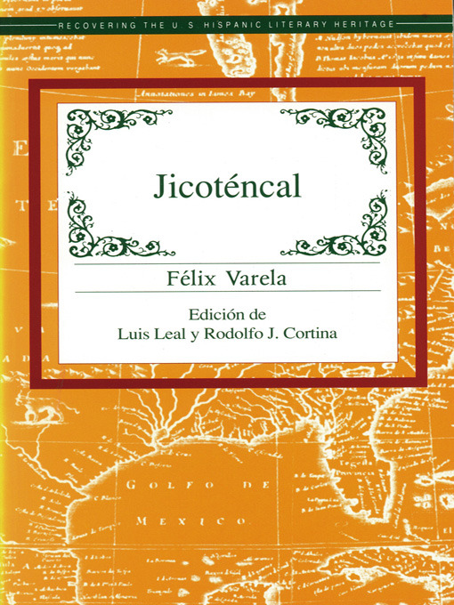 Title details for Jicoténcal by Félix Valera - Available